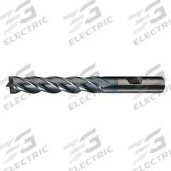 CLEVELAND Square End Mill: High Speed Steel, TiCN Coated, 6 Flute, 1-1/8" Mill Dia, 1-3/8" LOC (MPN C75076)