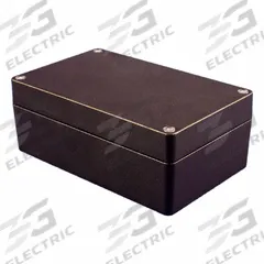 HAMMOND Enclosure: Die-Cast Aluminum, 6 in x 3 in x 2 in, NEMA 1/12/13/4/4X, Solid Cover, Screw On (MPN 1550Z116). Key specifications — Brand: HAMMOND; Closure Method: Screws; Enclosure Material: Die-Cast Aluminum; Knockouts: Not Included.