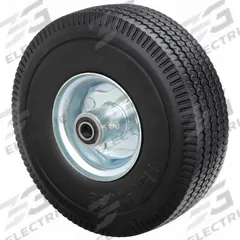 MARASTAR Flat-Free Wheel: 10 1/2 in Wheel Dia., 3 in Wheel Wd, Polyurethane, 350 lb Load Capacity (MPN 16V336). Key specifications — Brand: MARASTAR; Tire Sidewall Number: 4.10/3.50-4.