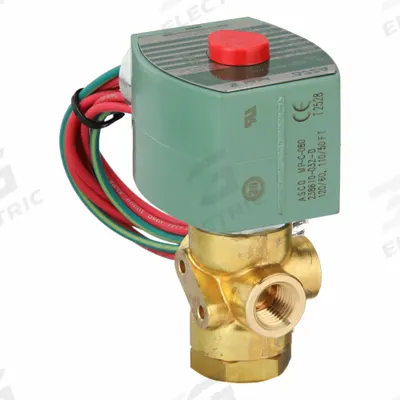 REDHAT Solenoid Valve: 3-Way, Configurable, 1/4 in Pipe Size, 110V AC/120V AC - 3-Way/2-Position, Configurable Solenoid Valves