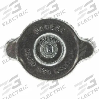 MOTORAD Radiator Cap: Rubber/Stainless Steel, Cam-On, 16 psi Pressure Capacity - Max - Metal Radiator Caps
