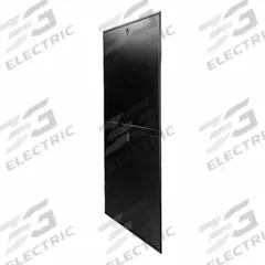 RITTAL Side Panel Kit: 48 Rack Units, 1,200 mm Overall Wd, Black, Carbon Steel (MPN 9982237). Key specifications — Brand: RITTAL; Product Type: Side Panel Kit; Color: Black; Material: Carbon Steel.