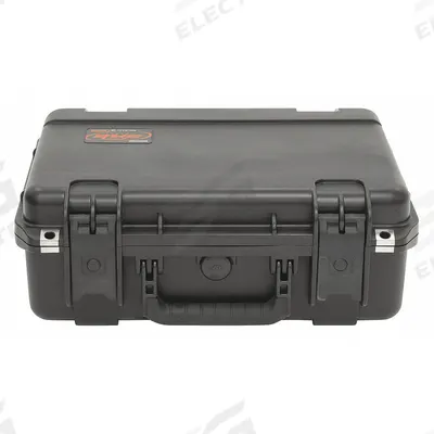 SKB Protective Case: 11 1/2 in x 17 in x 6 1/8 in Inside, Pick and Pluck, Black - Suitcase-Style Cases
