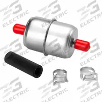 FLEETGUARD Automotive Fuel Filter: 10 3/16 in Overall Lg, Cellulose, 5 5/8 in Overall Ht (MPN FF5006). Key specifications — Baldwin Interchange: BF836; FleetGuard Interchange: FF5006; Brand: FLEETGUARD; Media Material: Cellulose; Compatible Vehicle Type: Buses; Compatible Vehicle Make: Poclain.