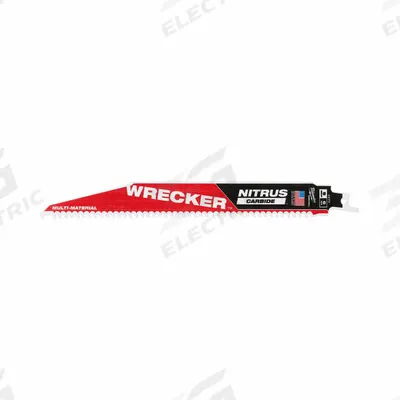 MILWAUKEE Reciprocating Saw Blade: 6 Teeth per Inch, 9 in Blade Lg, 0.05 in Blade Thick - General Purpose Blades