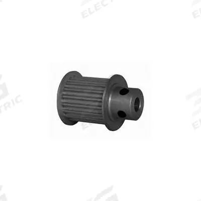 Dayton Timing Pulley: Modified Curvilinear, Fixed, For GT Timing Belt Section - GT Section Fixed-Bore Timing Pulleys with Hub