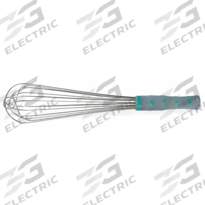 VOLLRATH Whip: 14 in Overall Lg, Nylon Handle, Aqua Handle, NSF Certified - Whisks