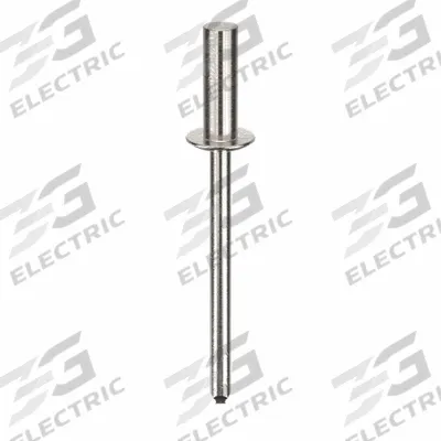 POP AVDEL Blind Rivet,1.803" L,0.154" dia,PK500: Inch, 1 51/64 in Overall Lg, 1/2 in Body Lg - Domed-Head Blind Rivets