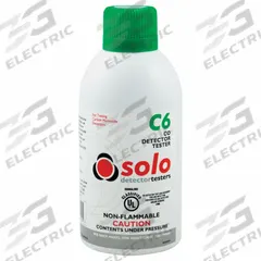 SDI CO Detector Test Gas: CO Detector Test (MPN SOLOC6-024). Key specifications — Features: Fast Test and Reset Time; Brand: SDI; Product Type: CO Detector Test; Standards: UL Listed; For Detector Type: CO Detector; Connectivity_Broad: None.