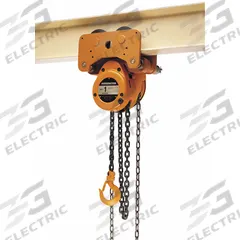 HARRINGTON Manual Chain Hoist: Geared Trolley, 4,000 lb Lifting Capacity, 10 ft Lift Lg (MPN G-NTH020-10). Key specifications — attr925865: HARRINGTON; attr925886: Hook with Safety Latch.