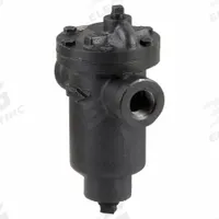 Steam Trap: Cast Iron, 1/2 in FNPT, 955 lb/hr, 125 psi Max., 450°F Max., Strainer Not Included (MPN IB11-2-125G). Key specifications — Installation Orientation: Horizontal; Brand: MEPCO; Configuration: In-line.