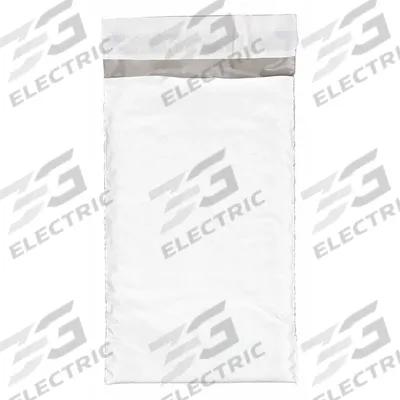 APPROVED VENDOR Mailer Envelopes: 4 in x 8 in, 4 in x 7 in, #000, 3/16 in Bubble Size, White - Poly Bubble Mailers