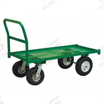 APPROVED VENDOR Platform Truck: 1,000 lb, 48 in L x 24 in W x 15 1/8 in H Deck, Perforated - Flow-Through Platform Trucks