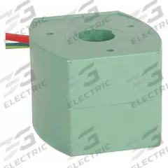 REDHAT Solenoid Valve Coil: Watertight without Junction Box, F, 120V, 16.1 W Watt, 18" Leads (MPN 272610-032-D*). Key specifications — Coil Enclosure: Watertight without Junction Box; Voltage: 120V; Electrical Connections: 18" Leads.