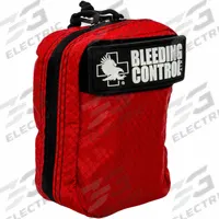 NORTH AMERICAN RESCUE Bleeding Control Kit: Plastic Bag, 1 People Served, 10 Components (MPN 80-0452). Key specifications — Brand: NORTH AMERICAN RESCUE; Wound Dressings Included: Tourniquet; Housing Material: Nylon.