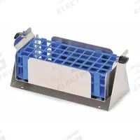 Tube Rack: Stainless Steel, (40) Tubes (MPN 30400107). Key specifications — Material: Stainless Steel; Product Type: Test Tube Rack; Total Holding Capacity: (40) Tubes; Brand: OHAUS.