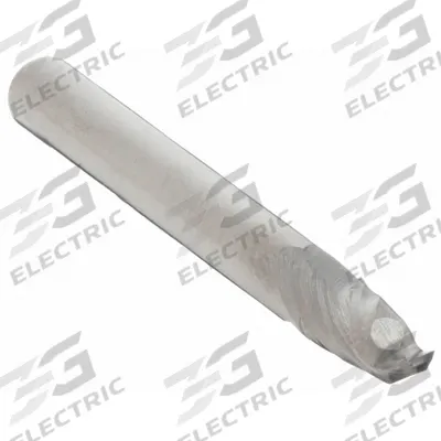 APPROVED VENDOR Ball End Mill: Carbide, 2 Flute, 1/4" Mill Dia, 1/2" LOC, 2" OAL (MPN 219-001080) - General Purpose Carbide Ball End Mills