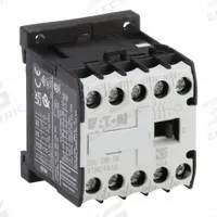 EATON Miniature IEC Magnetic Contactor: Non-Reversing, 3 Poles, 3NO Contacts, 9 A, 208V AC Coil (MPN XTMC9A10E). Key specifications — attr945107: EATON; attr972381: Yes.