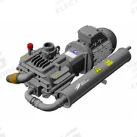 ELMO RIETSCHLE Vacuum Pump: Series C, 1 1/2 in BSPP Female, IP55, 18 in Hg Max Vacuum (MPN 1028950100). Key specifications — attr1015285: TEFC; attr1015284: IP55.