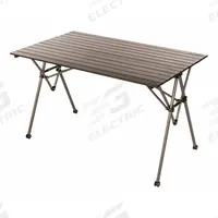 KAMP-RITE TENT COT INC Collapsible Outdoor Table: Aluminum, 27 1/2 in Overall Ht, 47 in Overall Lg (MPN KST024). Key specifications — Brand: KAMP-RITE TENT COT INC; Material: Aluminum; Product Type: Collapsible Table.