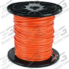 Building Wire: Copper, 6 AWG, 1 Conductors, Stranded, Orange, 500 ft Lg, THHN (MPN 26067901). Key specifications — Voltage: 600 V; Brand: SOUTHWIRE.