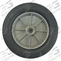 APPROVED VENDOR Wheel, 12" with Lock Nut: For 5M639, For FG101100BLA (MPN GRFG1011M10000). Key specifications — For Use With Grainger Item Number: 5M639; For Use With Mfr. Model Number: FG101100BLA; Fits Brand: Rubbermaid Commercial Products; Product Type: Wheel, 12" with Lock Nut; Brand: APPROVED VENDOR.