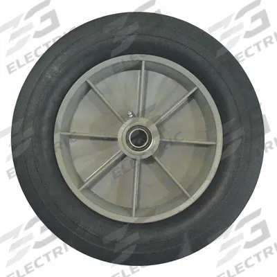 APPROVED VENDOR Wheel, 12" with Lock Nut: For 5M639 - Material Handling Parts