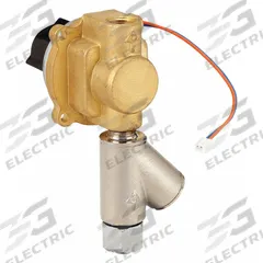 MOEN Solenoid Valve: For Moen Commerical Series, Brass (MPN 104439). Key specifications — Brand: MOEN; Compatible Series: Moen Commerical; Material: Brass; Product Type: Solenoid Valve.