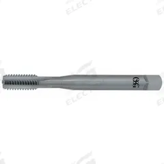 OSG Straight Flute Tap: 5/16"-24 UNF, 2B, 4 Flute, Bottoming Chamfer, Carbide (MPN 1005910700)