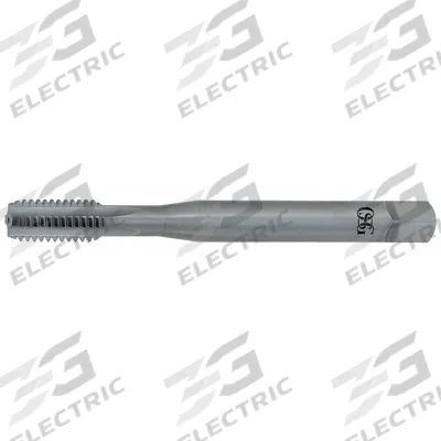 OSG Straight Flute Tap: 5/16"-24 UNF, 2B, 4 Flute, Bottoming Chamfer, Carbide (MPN 1005910700) - Coolant-Through Straight-Flute Machine Taps for Aluminum