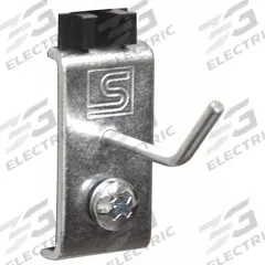 TRESTON Single Rod Pegboard Hook: 1 1/8 in x 1 3/16 in x 1 3/4 in, 5 Hooks, Screw-In, Surface (MPN 853207-51). Key specifications — Mounting Type: Surface; Includes: Bolts; Finish: Zinc-Plated; Color: Silver; Accessory Type: Single Hook; Locking System: Screw-In; Material: Steel; Brand: TRESTON.