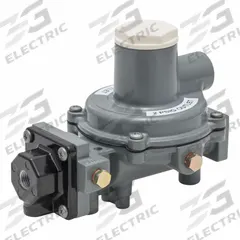 FISHER LPG Pressure Regulator: Lever-Acting Gas, 500,000 BtuH Gas Capacity, Aluminum, NPT x NPT (MPN R232E-BBH). Key specifications — Brand: FISHER LPG; Body Material: Aluminum.