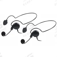 MIDLAND Headset: Fits Midland, For GXT/X-Talker Series, Behind-the-Head, Push To Talk, Black, Wired (MPN AVPH5). Key specifications — Connector Type: Two Pin; Compatible Radio Series: GXT; Push To Talk: Yes; Manufacturer Part Number: AVPH5; Brand: MIDLAND.