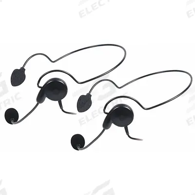MIDLAND Headset: Fits Midland, For GXT/X-Talker Series, Behind-the-Head, Push To Talk - Midland-Compatible Earpieces & Headsets