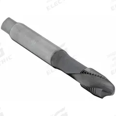 WIDIA GTD Spiral Flute Tap: M10x1.25 Metric, D5 / 6H, 2 Flute, Plug Chamfer, TiN+CrC/C Coated Cobalt (MPN GT725045)