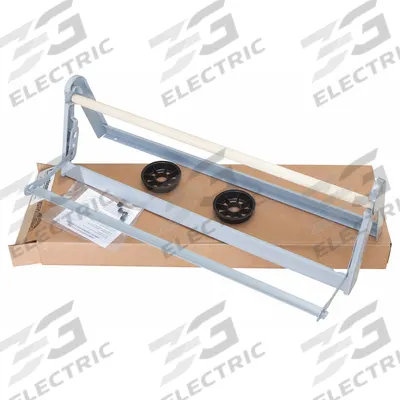 PLASTICOVER Roll Dispenser: 24 in Compatible Roll Size, 24 in Min Wd, 24 in Max Wd - Mobile Surface Protection Dispensers