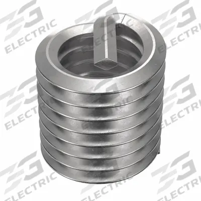 APPROVED VENDOR Helical Insert: Tanged Tang Style, Free-Running, 7/16"-14 Thread Size, Plain - Free-Running Tanged Helical Inserts
