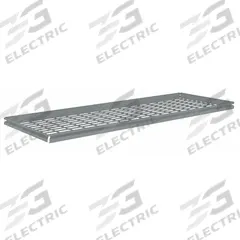 TENNSCO Shelf: 72 in x 30 in, 600 lb Load Capacity, Steel, 5 ga Decking, Gray, Shelf (MPN ZBES-7230W). Key specifications — Decking Material: Steel; Includes: (4) Beams; Decking Finish: Zinc Plated; Shelf Configuration: Single Straight; Color: Gray; Frame Material: Steel; Brand: TENNSCO; Frame Finish: Zinc Plated.