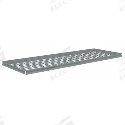 TENNSCO Shelf: 72 in x 30 in, 600 lb Load Capacity, Steel, 5 ga Decking, Gray - Wire Decking Shelf Kits for Boltless Shelving