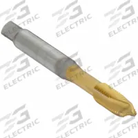OSG Spiral Point Tap: #8-36 UNF, H11, 3 Flute, Plug Chamfer, TiN Coated Cobalt (MPN 1101509005)