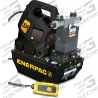 ENERPAC Hydraulic Pump: 10,000 psi Max. Op Pressure, 60 cu in/min Max. Flow Rate, 1 7/10 hp Max. HP (MPN ZU4408SB). Key specifications — attr941810: ZU4408SB; attr941817: 4-Way; attr941814: Advance.