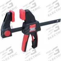 BESSEY Trigger Clamp: Soft-Touch Grooved, 18 in Max Jaw Opening, 6 1/4 in to 23 1/2 in, One Handed (MPN EHKL18). Key specifications — attr663922: BESSEY.