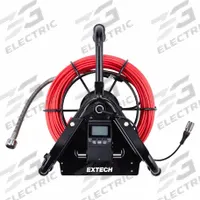 EXTECH Plumbing Camera Probe: HDV700, HDV700 Series, Extech, 98 3/8 ft Shaft Lg, 0.47 in Shaft Dia (MPN HDV7C-P28-30). Key specifications — Compatible with Brand: Extech; Includes: Spool; Camera Pixel Resolution: 640 x 480; Compatible with Series: HDV700 Series; Brand: EXTECH; Compatible with Manufacturer Model Number: HDV700.