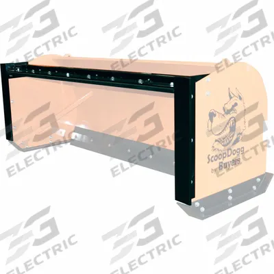 BUYERS PRODUCTS Back Drag Kit: Back Drag Kit, Carbon Steel/Rubber/Steel, Black - Parts & Accessories for Snow Plows