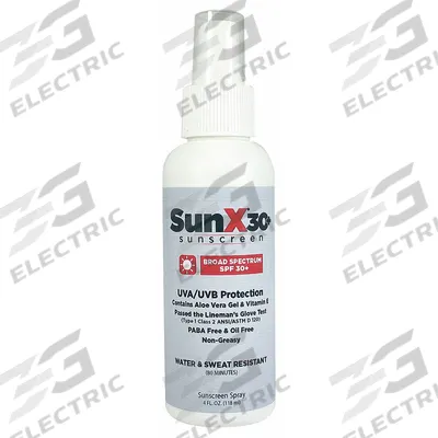SUNX Sunscreen: 30 SPF, Spray