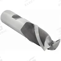 OSG Square End Mill: Cobalt, 2 Flute, 13.5 mm Mill Dia, 28.57 mm LOC, 79.3 mm OAL (MPN 5809200)