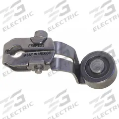 EATON Limit Switch Lever Arm: Roller Lever, Fixed, 1.5 in Arm/Operator Lg - Max, E50 (MPN E50KL25). Key specifications — Brand: EATON; Compatible with Series: E50; Roller Position: Inside Offset; Actuator Style: Rotary Lever Roller.