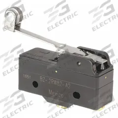 HONEYWELL Snap Action Switch: Roller Lever Actuator, 1NO/1NC, Screw (MPN BZ-2RW82-A2). Key specifications — AC Contact Rating: 15 A @ 125 to 480 V; Electrical Connection: Screw; Series: BZ; Brand: HONEYWELL.