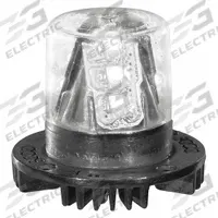 CODE 3 LED Strobe Light Head: Emergency Vehicle Beacon, White, 7.2 W Watt, Clear, SAE J595 Class 1 (MPN HB915W). Key specifications — Brand: CODE 3; Lens Color: Clear; Number of Flash Patterns: 30; Installation Type: Permanent; Operating Voltage: 12-24V DC.