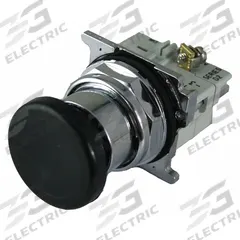 EATON Hazardous Location Push Button: 30 mm, Metallic, Mushroom Head Profile, 2NO/2NC (MPN 10250T711B). Key specifications — Manufacturer Part Number: 10250T711B; Product Type: Push Button Operators; Series: 10250T; Brand: EATON; AC Contact Rating: 10 A @ 600 V; Action: Momentary; DC Contact Rating: 2.5 A @ 250 V; Operator Illumination: Non-Illuminated.